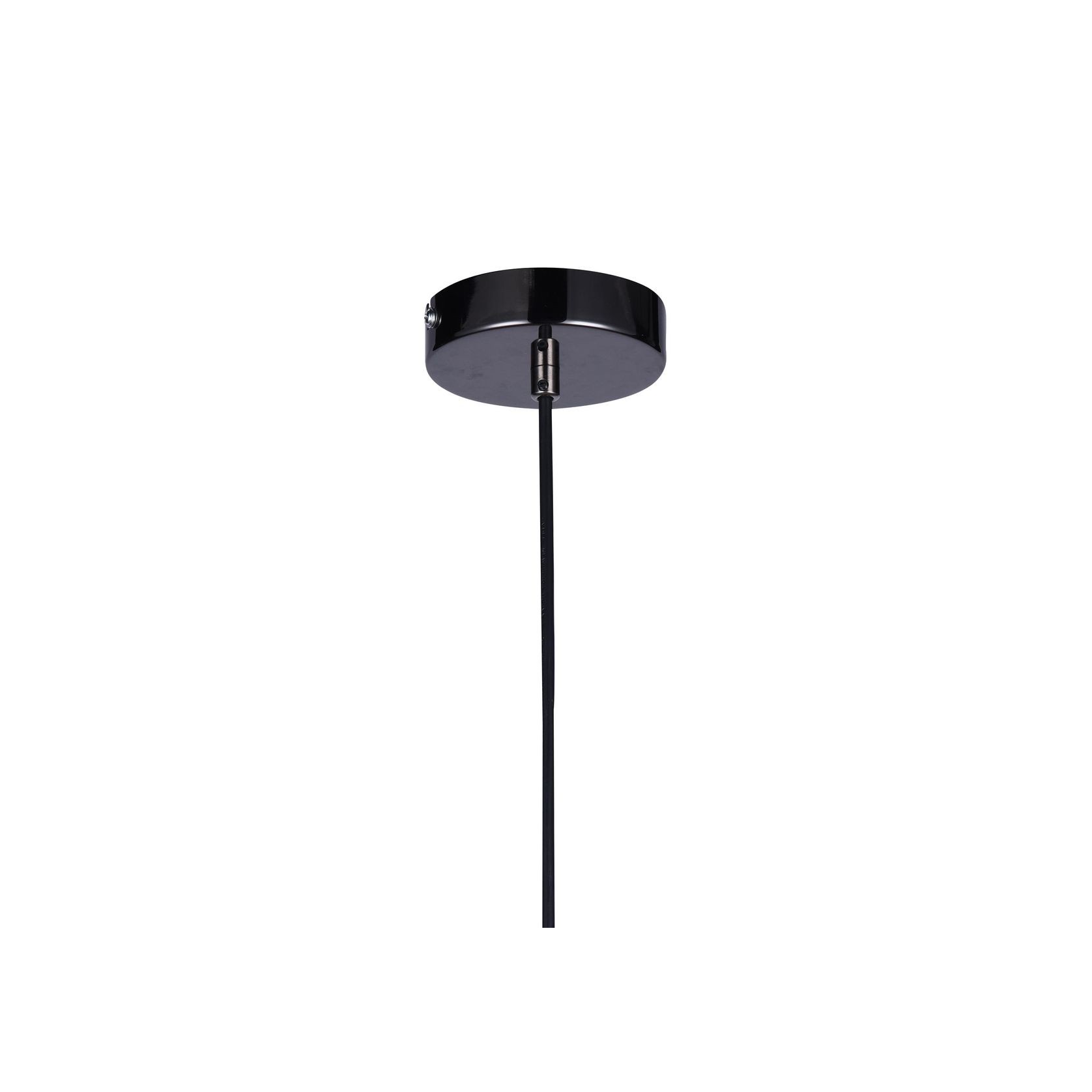 Ariana Glass Pendant Light - Pearl Black gallery detail image