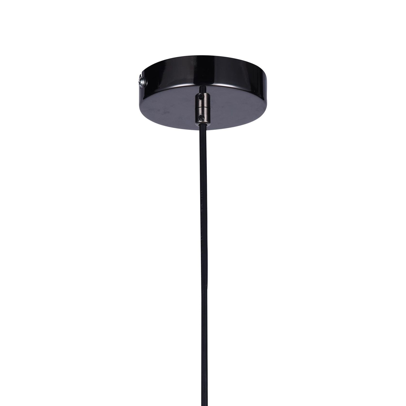 Ariana Glass Pendant Light - Pearl Black gallery detail image