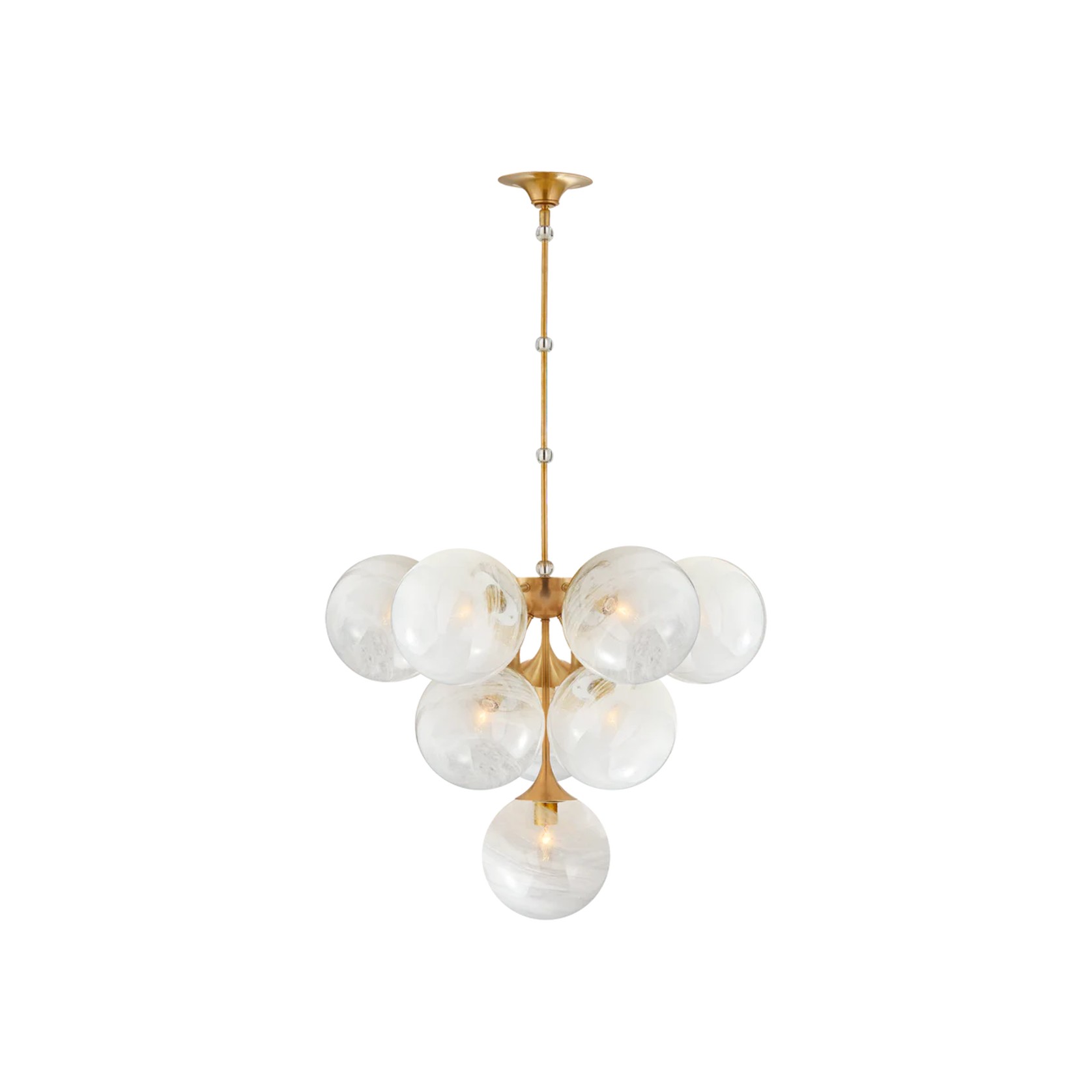 Cristol Medium Tiered Chandelier gallery detail image