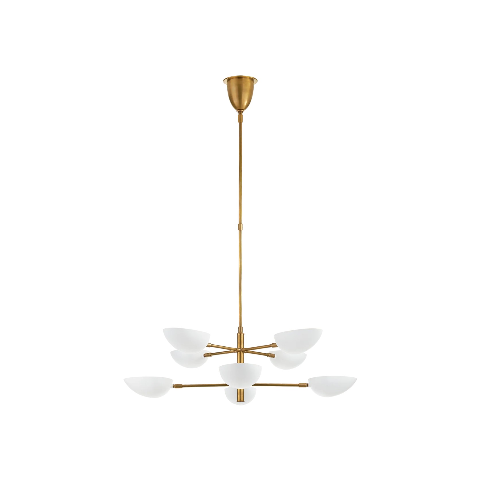 Graphic Large Two-Tier Chandelier gallery detail image