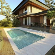 Fes Blue 9.0m x 4.0m Swimming pool with tanning ledge gallery detail image