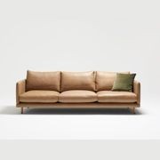 Avoca Leather Sofa gallery detail image