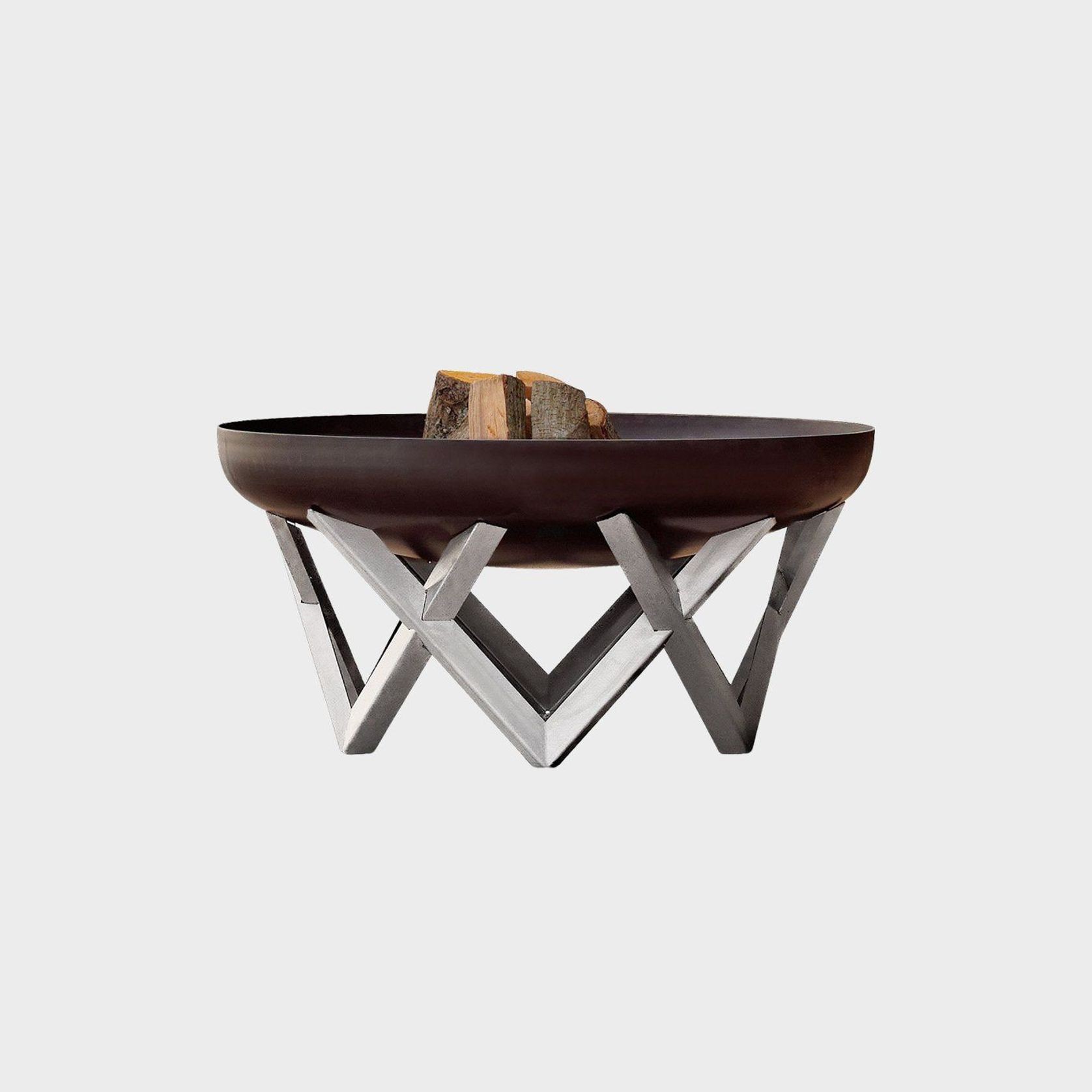 ALFRED RIESS Curonian Steel Fire Pit - Medium gallery detail image