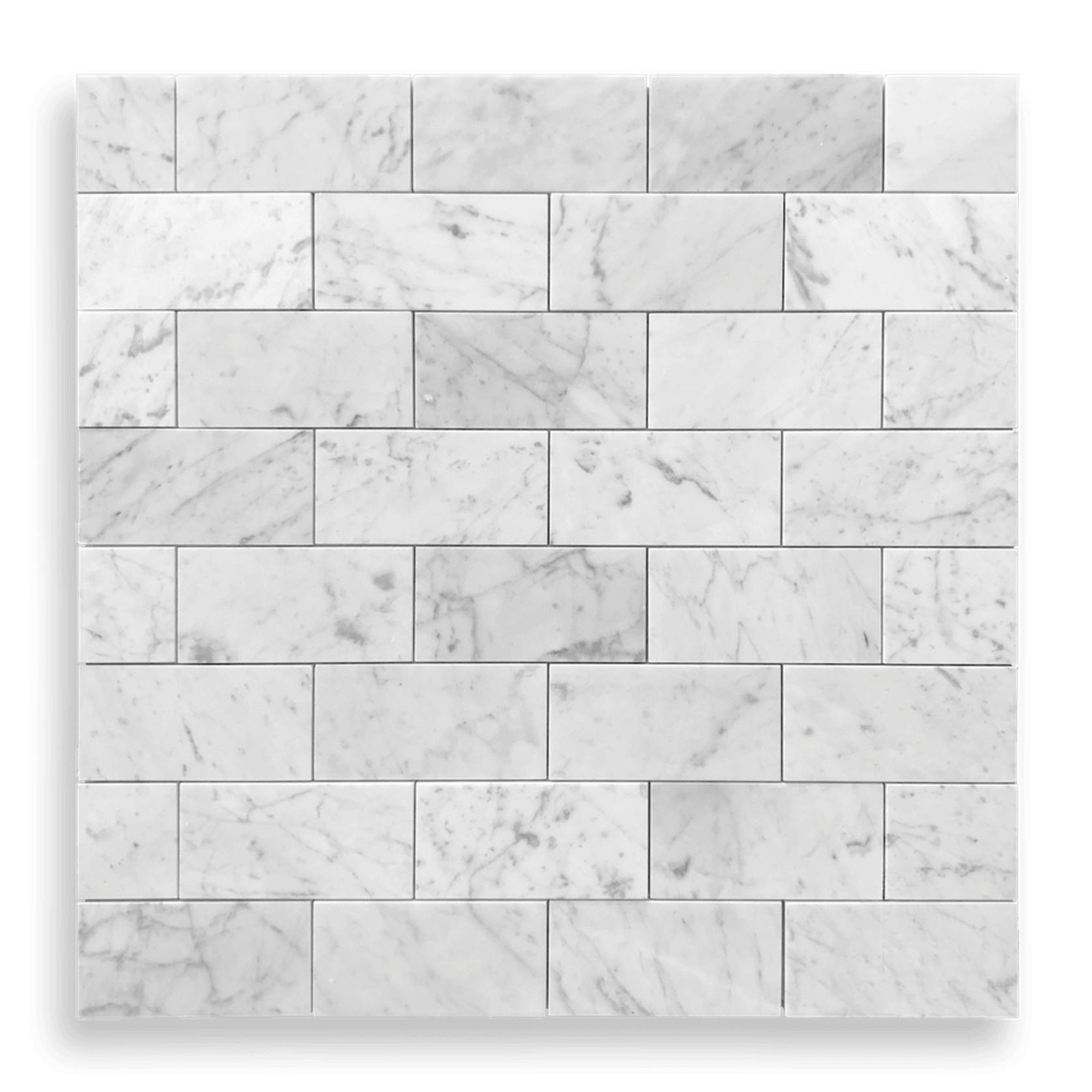 Carrara C Honed Subway Tile gallery detail image
