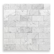 Carrara C Honed Subway Tile gallery detail image