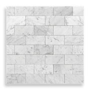 Carrara C Honed Subway Tile gallery detail image