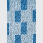 Ruanui Station Lambswool Throw - Backtrap Blue gallery detail image