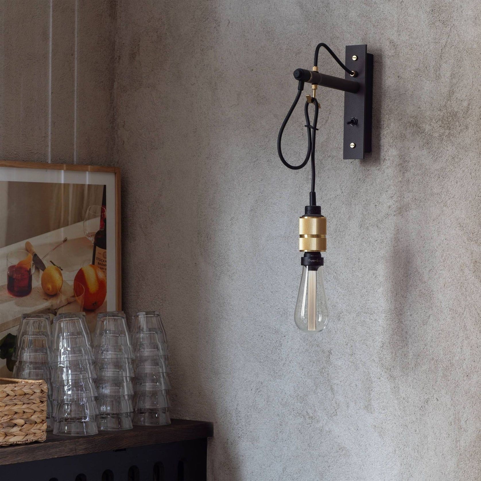 Hooked Wall Light - Nude gallery detail image