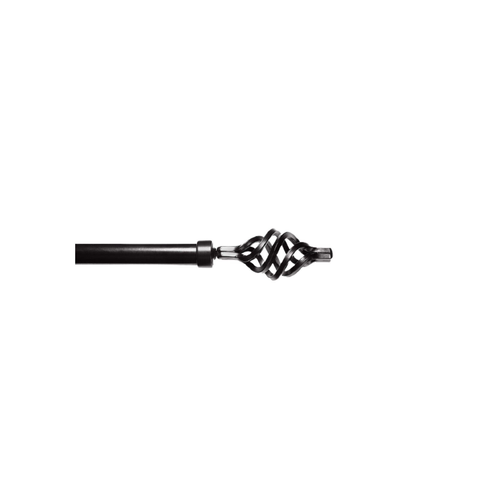 25mm Glide Curtain Rod System gallery detail image