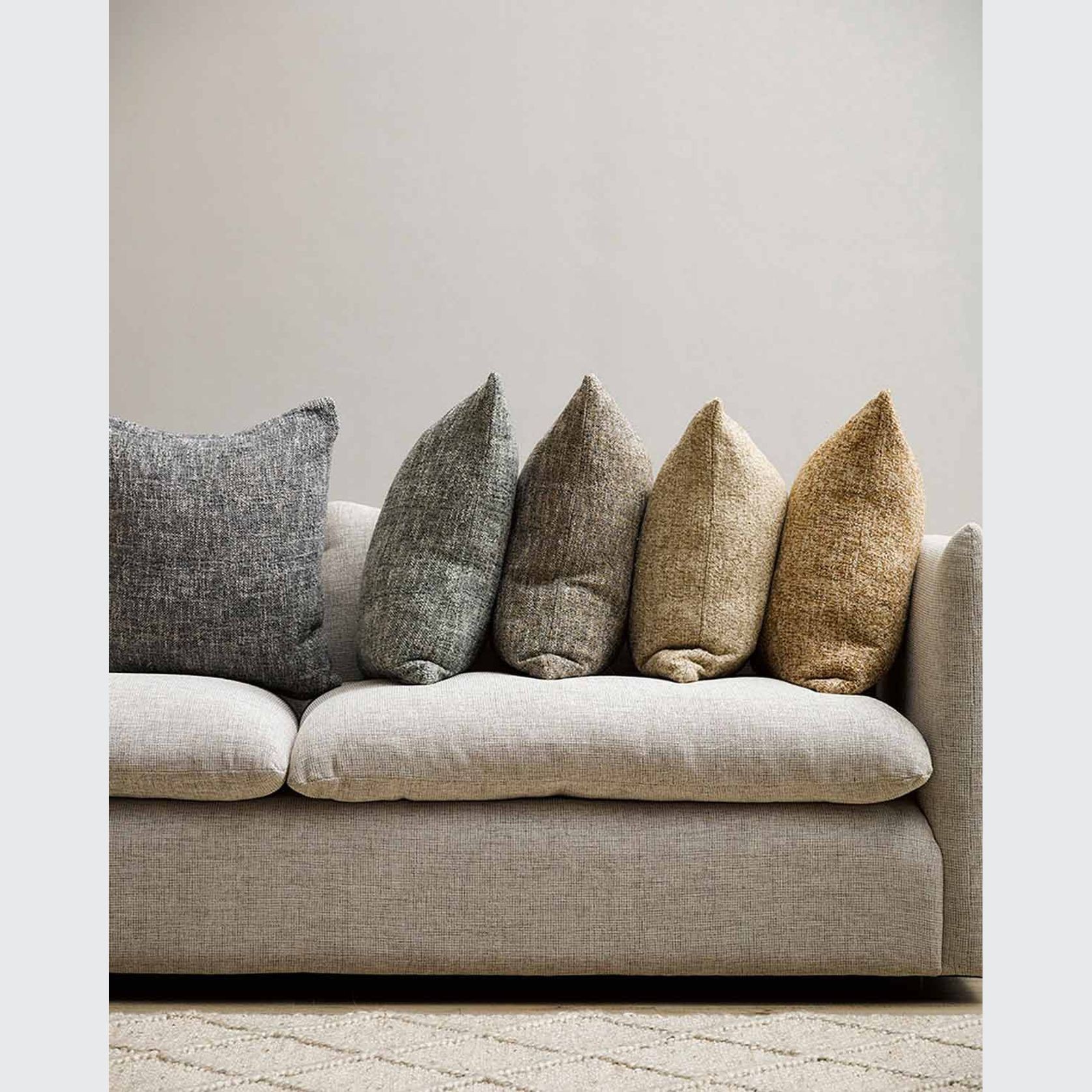 Baya Cumbria Cushion - Sage | 50 x 50cm gallery detail image