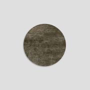 Baya Anchorage Round Floor Rug - Gravel gallery detail image