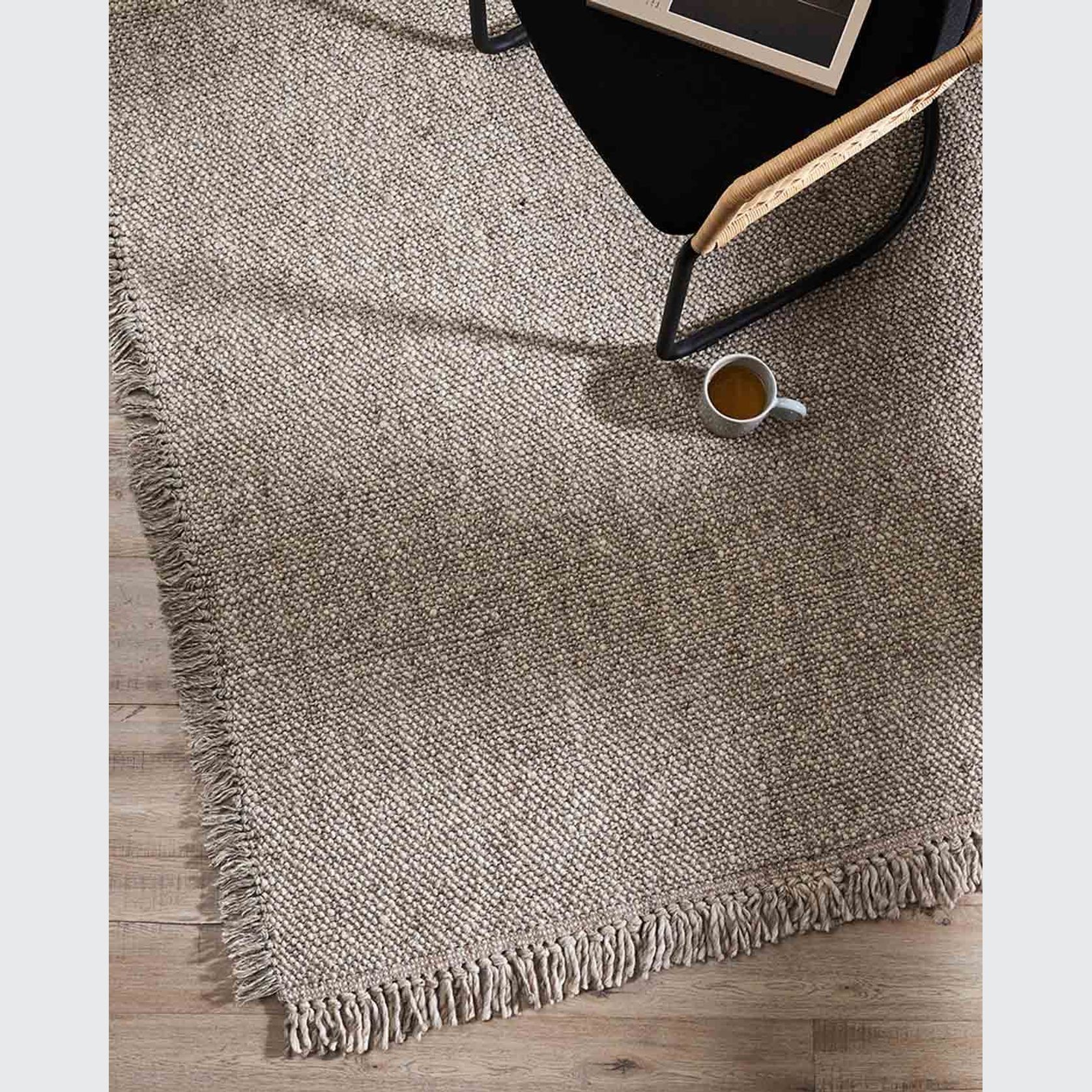 Baya Ulster Floor Rug - Taupe | Four Sizes gallery detail image