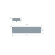 EziTrimPlus New - Mouldings Door Jamb 112x25mm gallery detail image