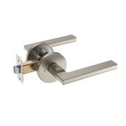 Raglan Lever Handle In Matt Brushed Nickel gallery detail image