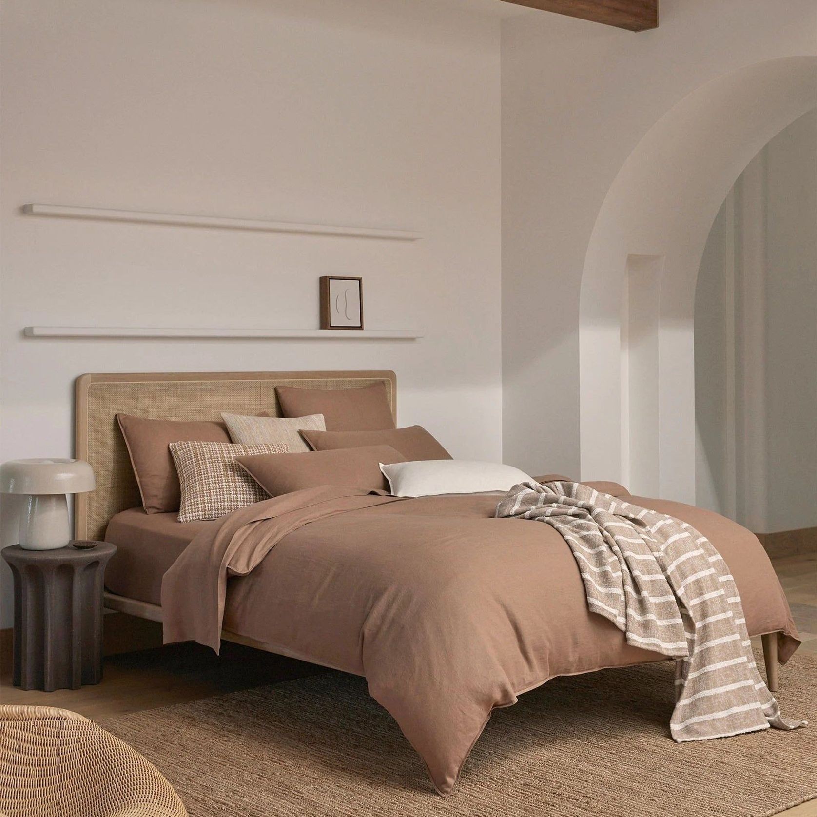 Weave Home Adriana Cushion -  Natural | 50 x 50cm gallery detail image