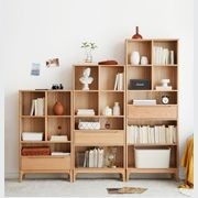 Berlin Natural Solid Oak Bookcase gallery detail image