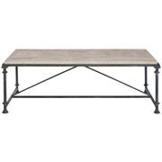 Galesbury Rectangular Metal Cocktail Table gallery detail image