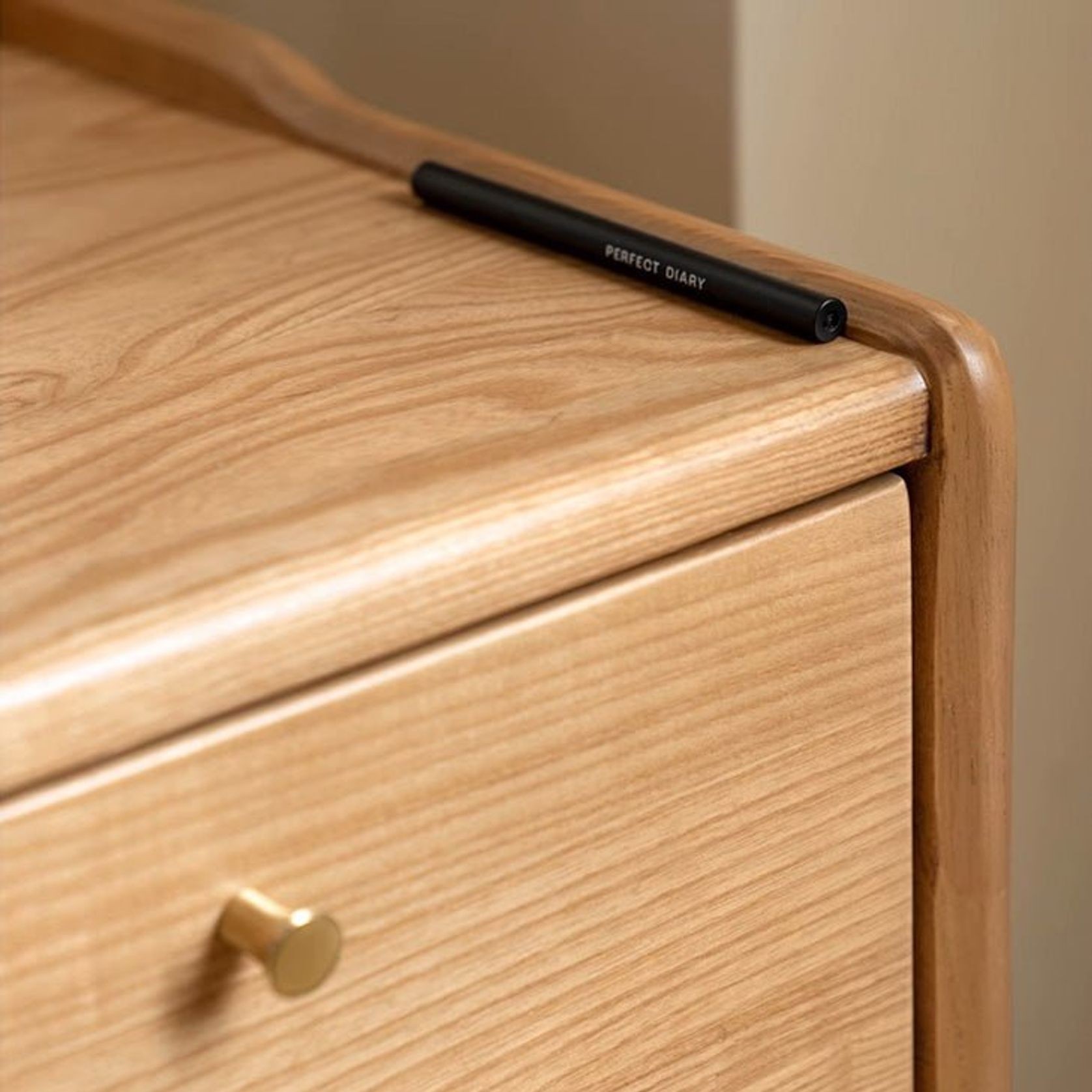 Beverley Natural Solid Ash Dressing Table gallery detail image