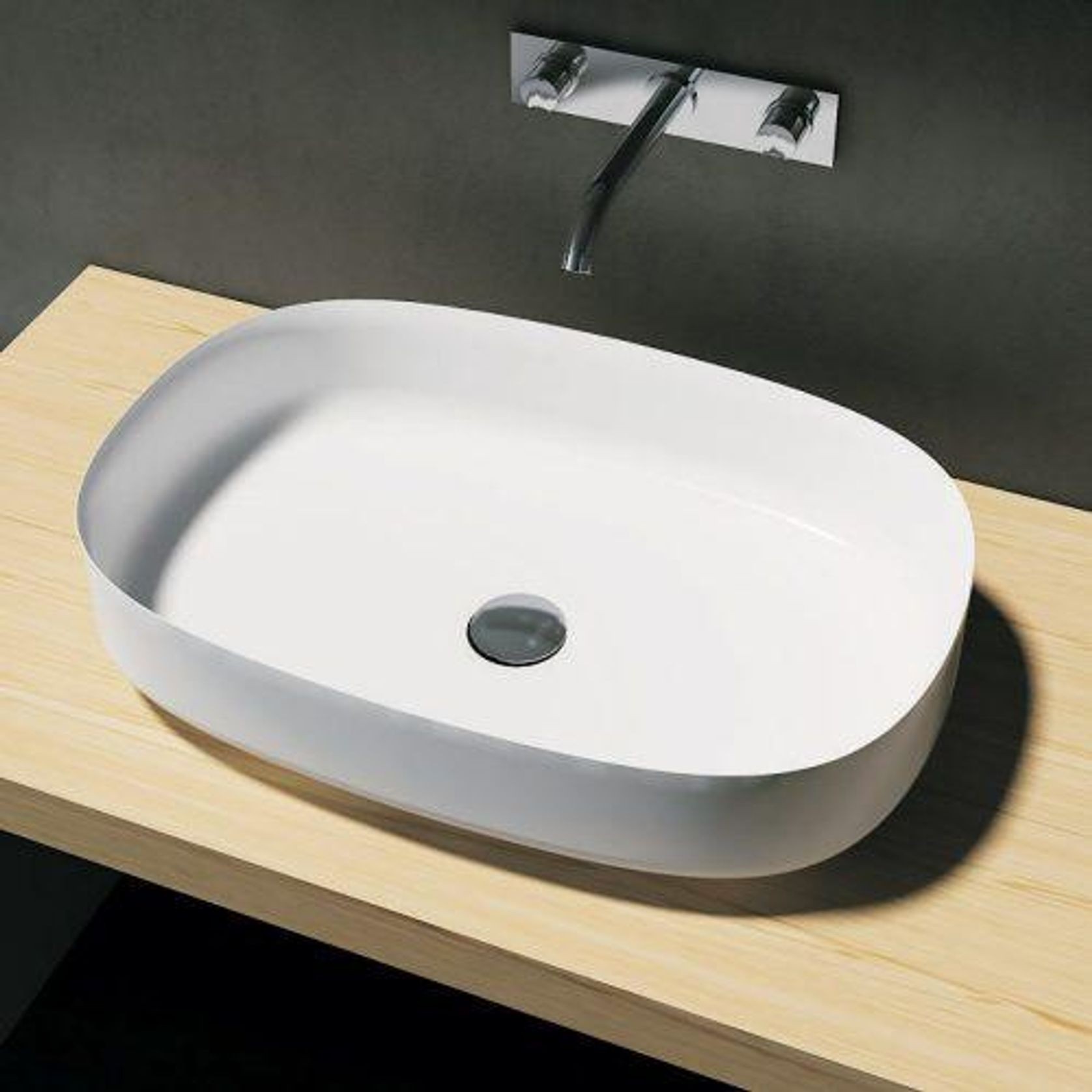 Pietra Bianca Stone Basin gallery detail image