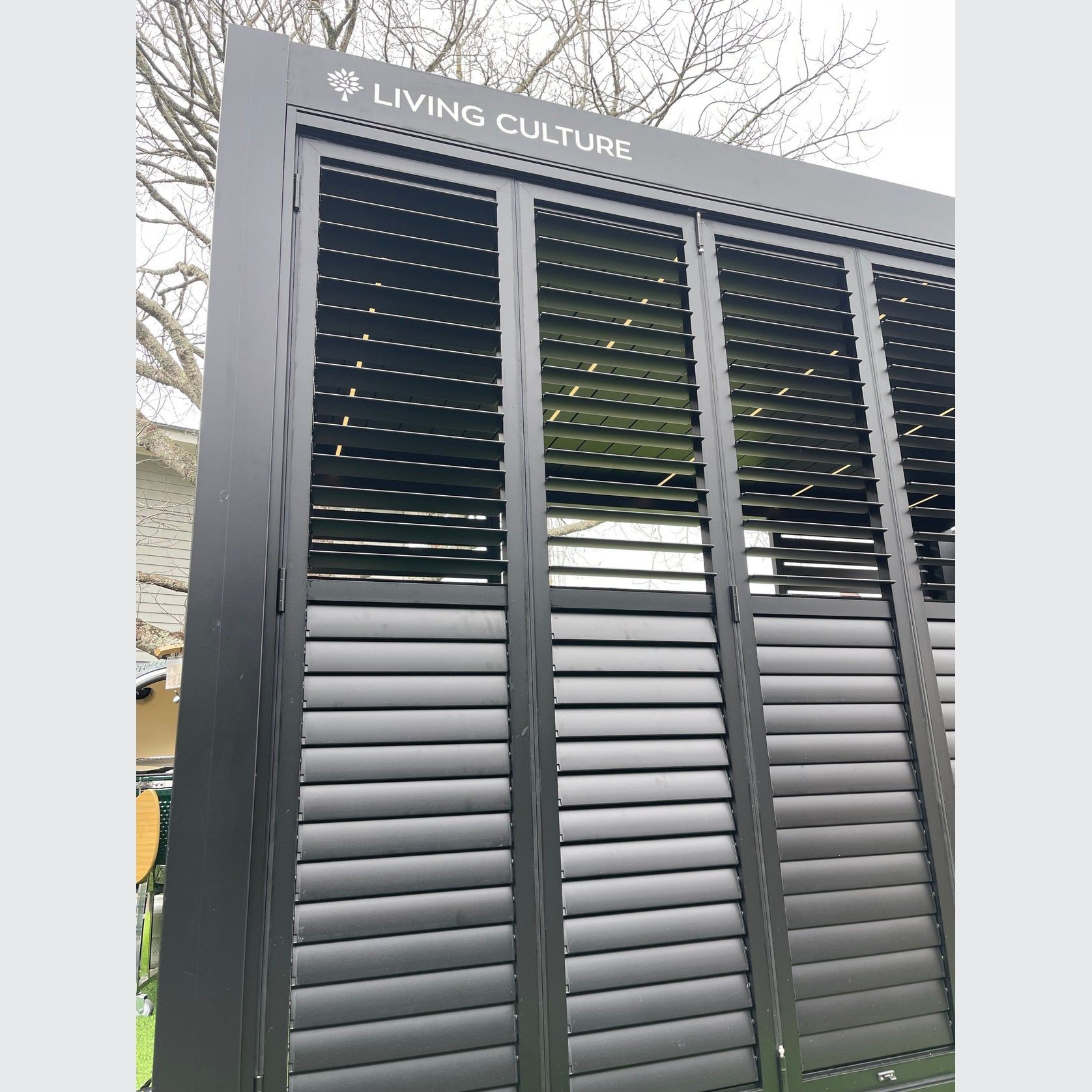 Bifold Shutter Wall For Pacific Wall Mounted Pergola gallery detail image