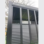 Bifold Shutter Wall For Pacific Wall Mounted Pergola gallery detail image