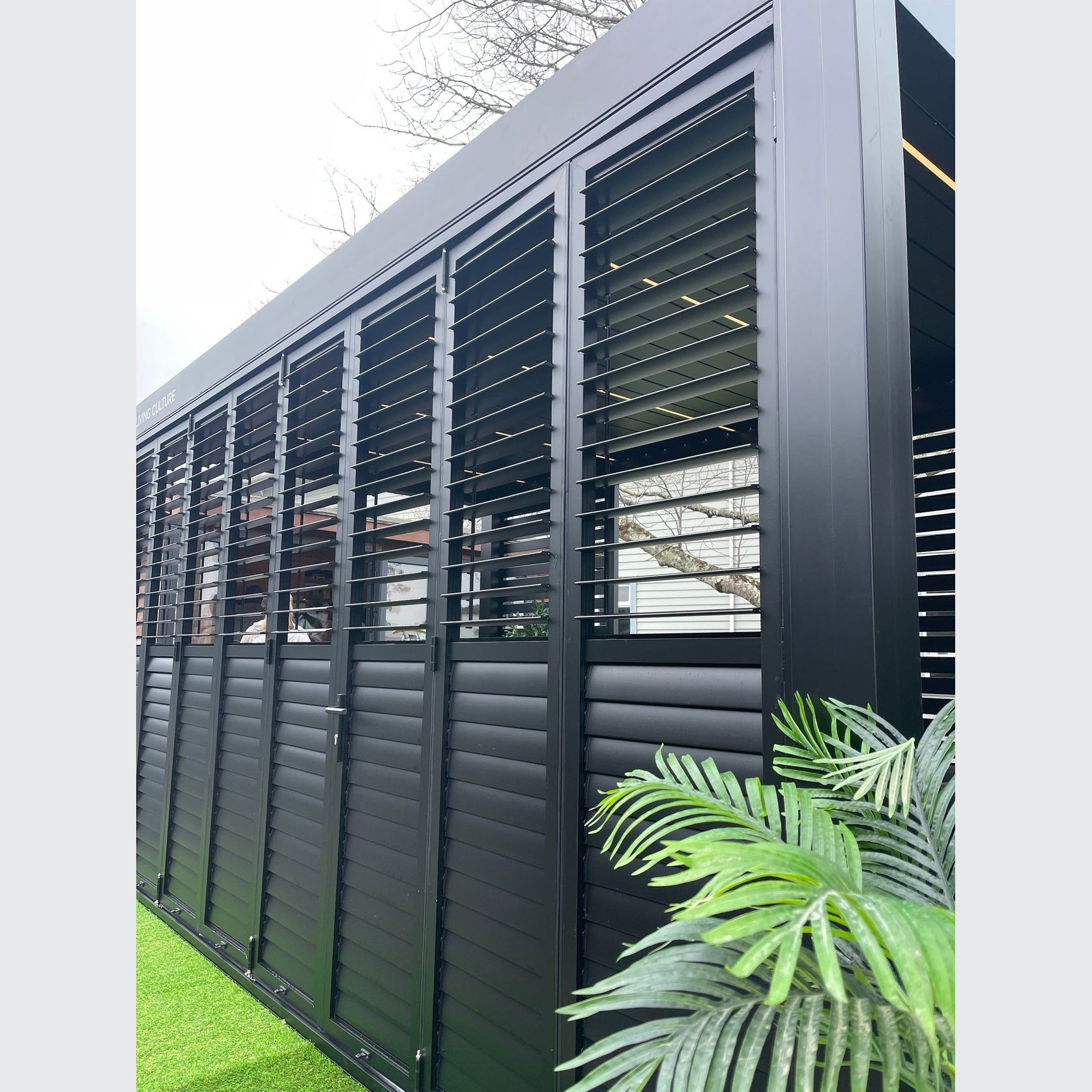 Bifold Shutter Wall For Caribbean Wall Mounted Pergola gallery detail image