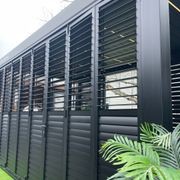 Bifold Shutter Wall For Pacific Wall Mounted Pergola gallery detail image
