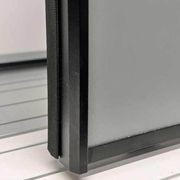 Bronze Toughened Glass Sliding Door With Double Tracks gallery detail image