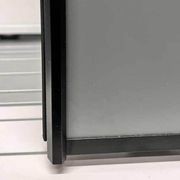 Bronze Toughened Glass With Colour Center Panel Sliding Door gallery detail image