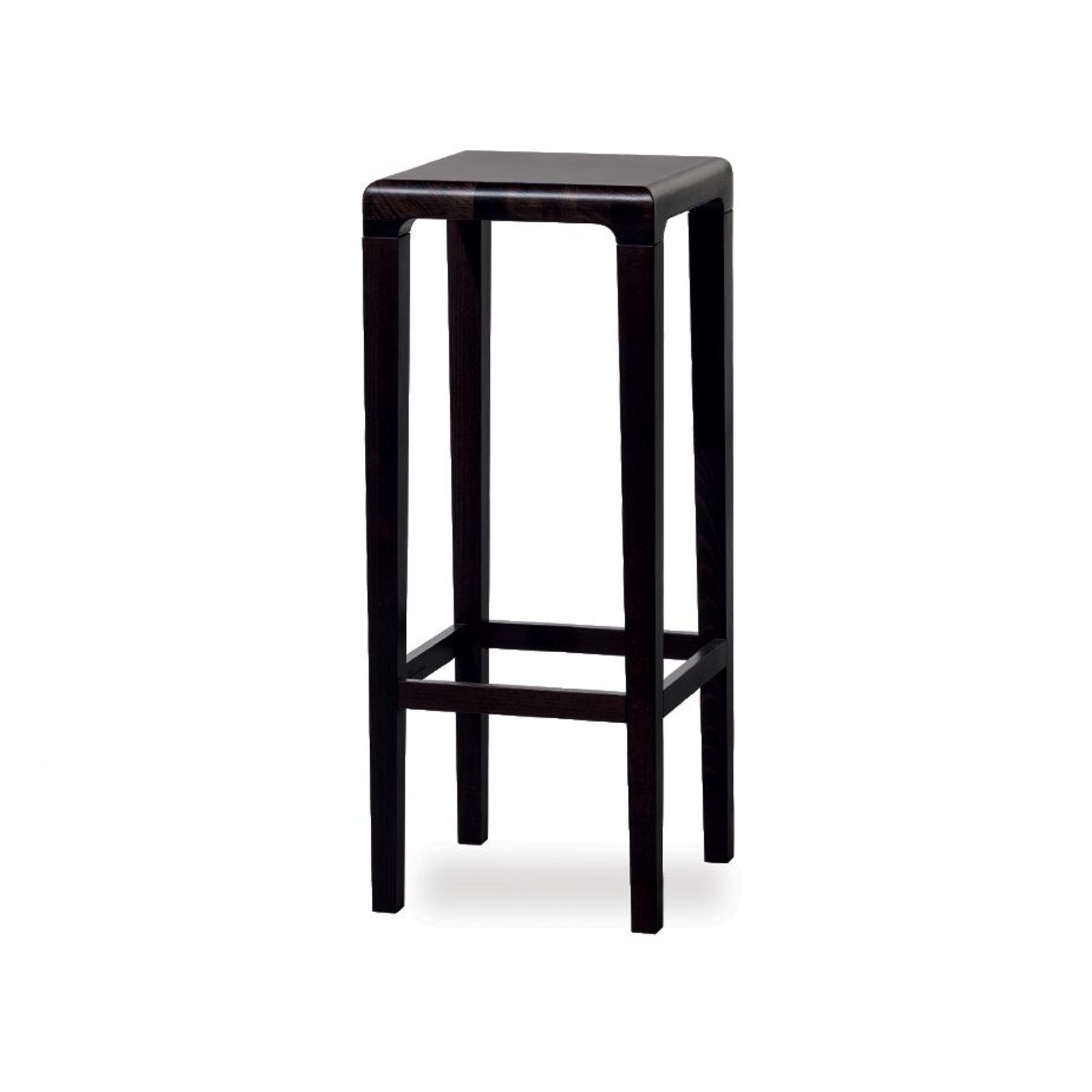 Rioja Bar Stool - Black Stained - 80cm - by TON gallery detail image