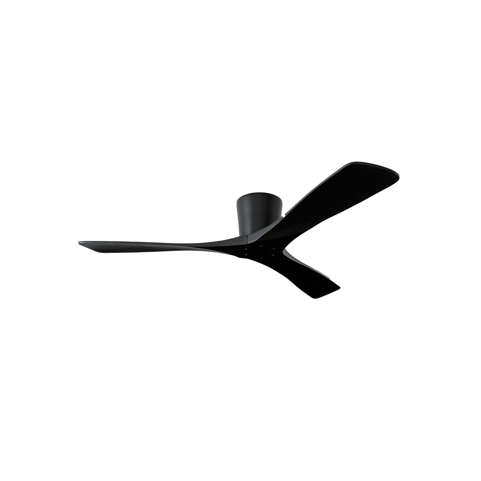 Milano Ceiling Fan Zen Matt Black gallery detail image
