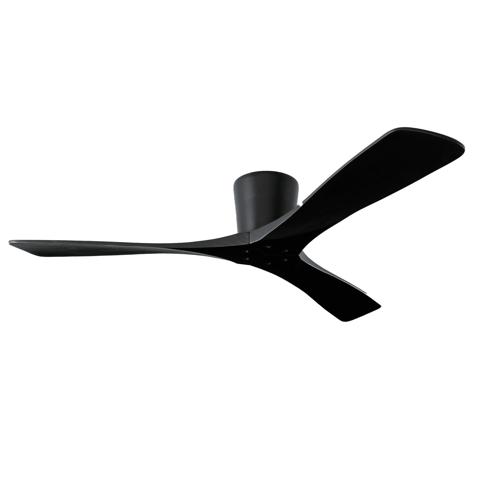 Milano Ceiling Fan Zen Matt Black gallery detail image