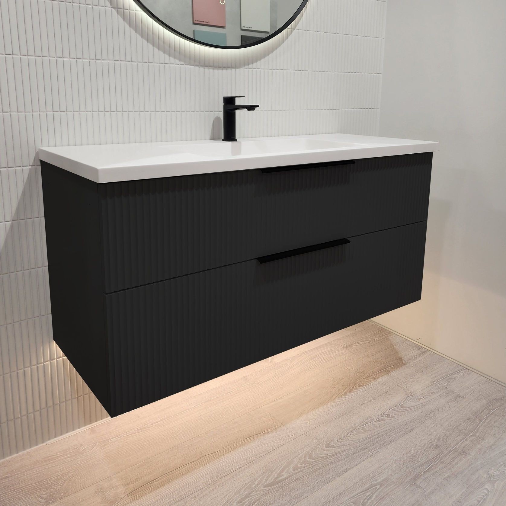 Code Piper 1200 2 Drawer Vanity Range - 2 Colours gallery detail image