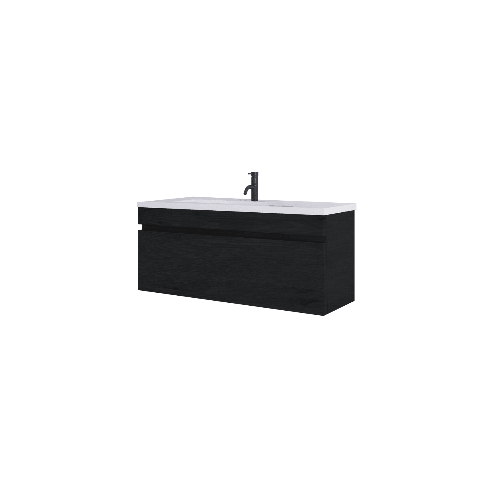 Code Lux 1200 Slim Single Drawer Vanity Range gallery detail image
