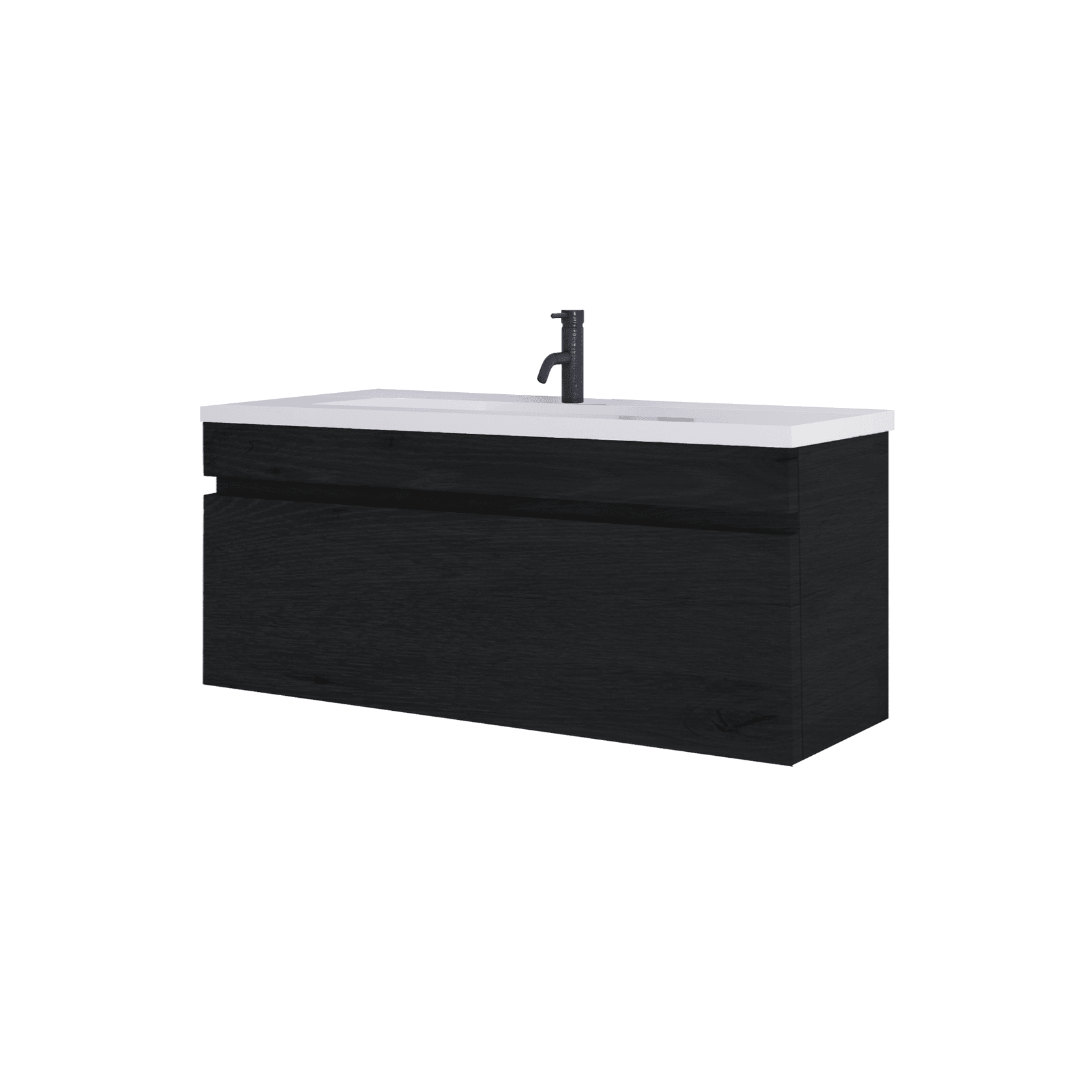 CODE Lux 1200 Slim Single Drawer Vanity Range - 5 Colours gallery detail image