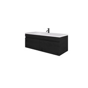 Code Lux 1500 Wall Hung 2 Drawer Vanity Range - 5 Colours gallery detail image