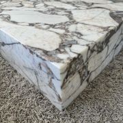Block Coffee Table - Milky Blue gallery detail image