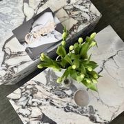 Block Coffee Table - Milky Blue gallery detail image