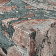 Block Coffee Table - Seasonal Pink Marble gallery detail image
