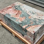 Block Coffee Table - Seasonal Pink Marble gallery detail image