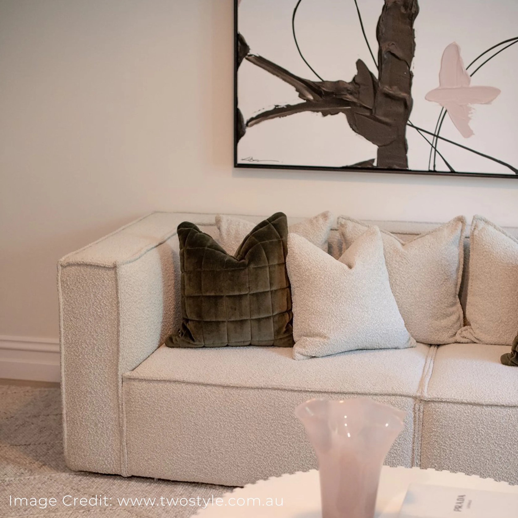 Block 2 Seater Sofa gallery detail image
