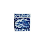 Blue And White Tissue Box Square gallery detail image