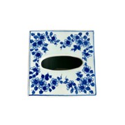 Blue And White Tissue Box Square gallery detail image