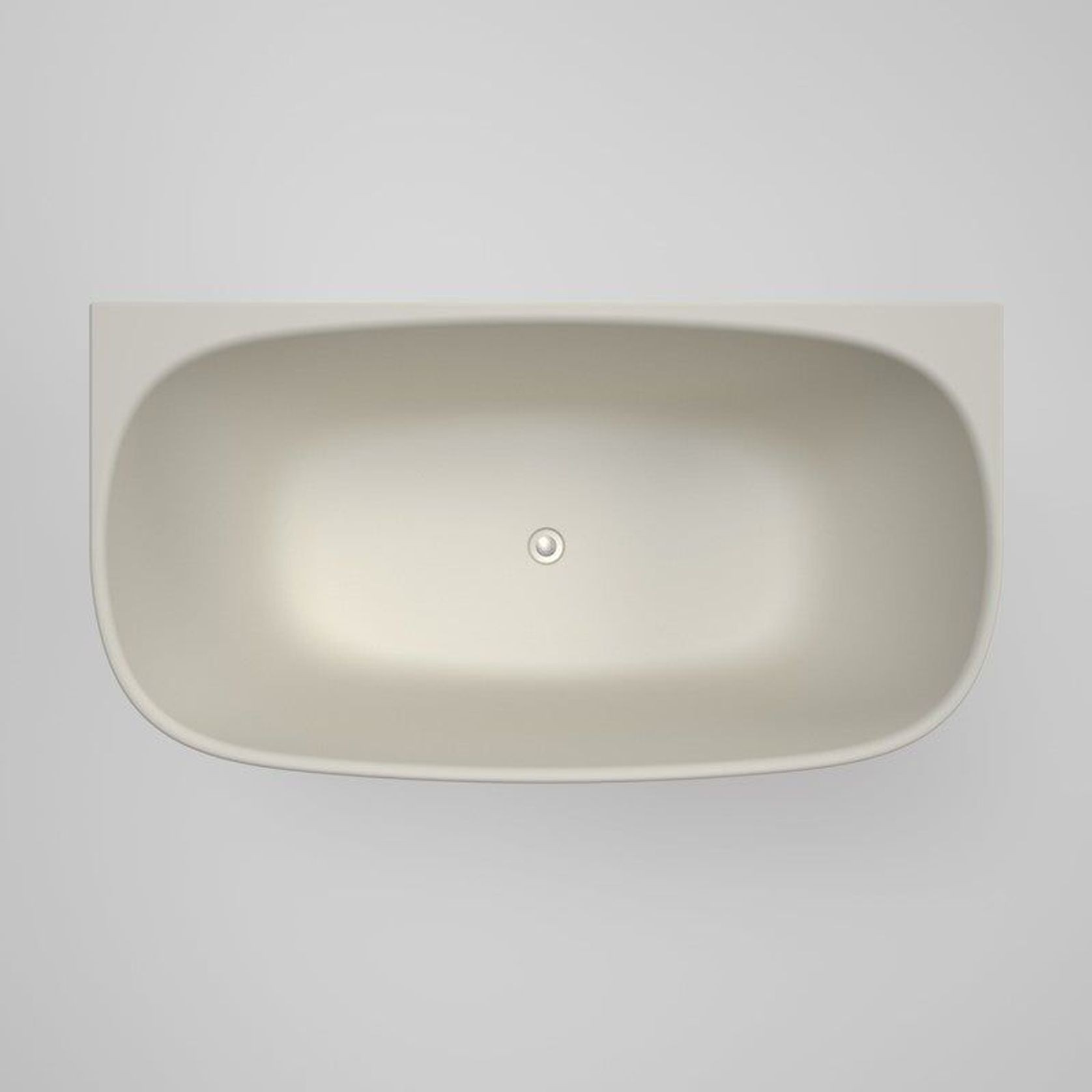 Caroma Contura II 1500mm Back to Wall Freestanding Bath - Matte Clay gallery detail image