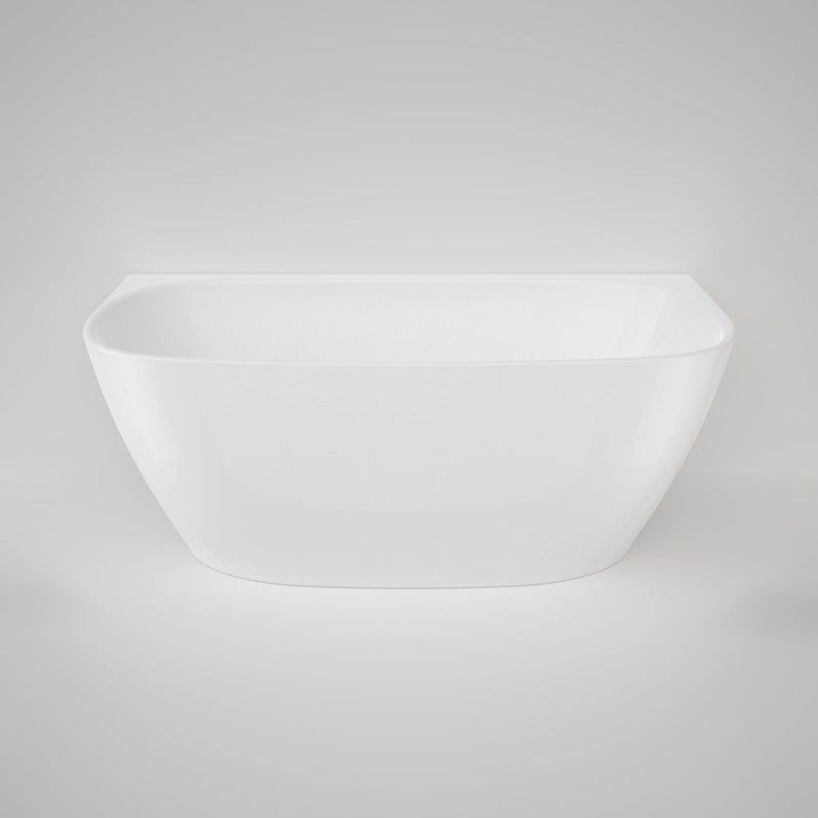 Caroma Contura II 1500mm Back to Wall Freestanding Bath - Matte White gallery detail image