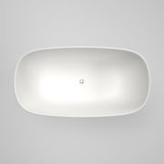 Caroma Contura II 1500mm Freestanding Bath - Matte White gallery detail image