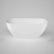 Caroma Contura II 1500mm Freestanding Bath - Matte White gallery detail image