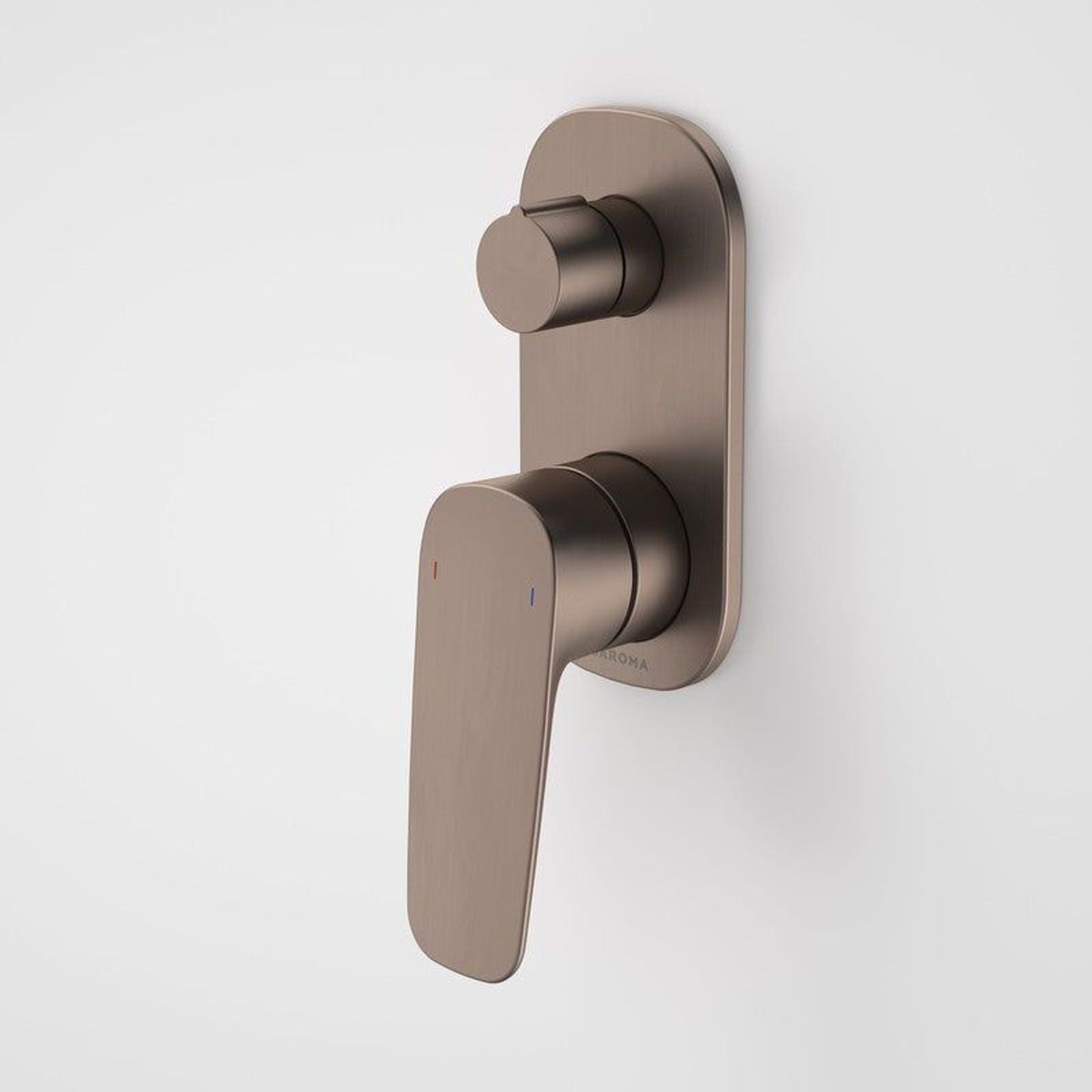 Caroma Contura II Bath/Shower Mixer with Diverter - Brushed Bronze gallery detail image