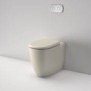 Caroma Contura II Cleanflush Invisi Series II Wall Faced Suite - Clay gallery detail image