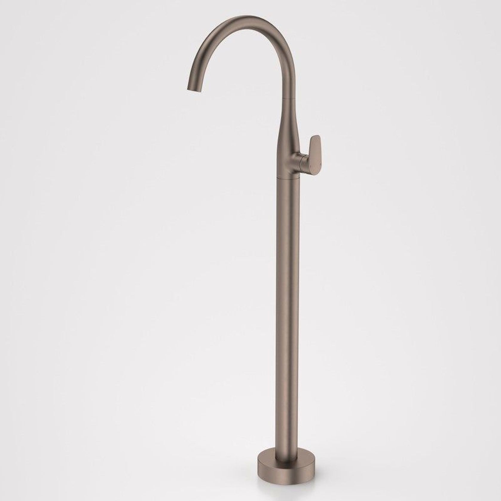 Caroma Contura II Freestanding Bath Filler - Brushed Bronze gallery detail image